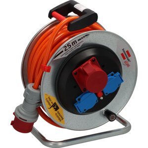 Garant SK CEE IP44, káblový bubon 25 m, AT-N07V3V3-F 5G2,5 *FR* (Brennenstuhl)