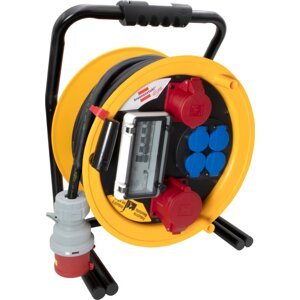 Brobusta FI+LS CEE kábel bubon 380, 1x CEE 400V/32A, 1x CEE 400V/16A, 4x 23 (Brennenstuhl)