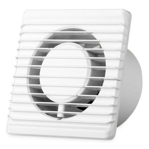 Domový ventilátor s dobehom a hydrostatom, o100mm, 93m3/h, 230V