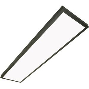 LED panel 40W ,3600lm SLP 1200x300 prisadený čierny rám 4500k
