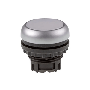 M22-DL-W hlavica ovl. s presvetlená biela (Eaton)