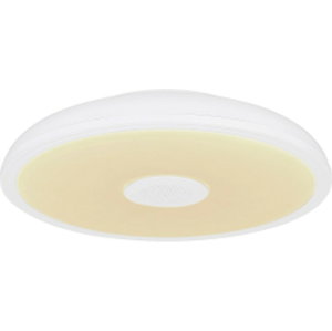 Svietidlo stropné 18W +3W RGB + reproduktor  3W , CCT s DO,  280mm  , 820lm biele (Globo)