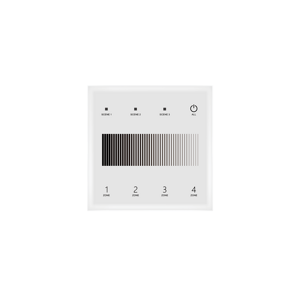 TD1-4S WHITE ovládač DALI 4-zónový