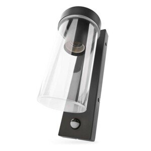 LED záhradné nástenné svietidlo so senzorom súmraku, 12,8 x 8 x 27 cm, 1 x E27, 15 W