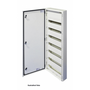 Rozvádzač T-BOX 72modulov NO oceľovo plechová  (3x24M) na omietku šírka 600mm  (SEZ)