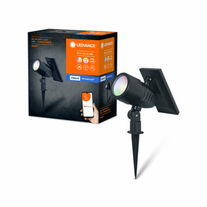 Svietidlo solárne 0,6W 60lm Smart+BT Spot  RGB +TW (LEDVANCE)