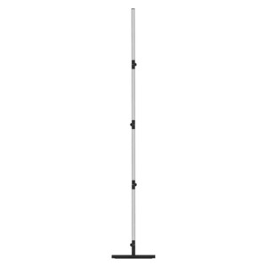 GoSmart LED stojaca lampa, čierna, 175 cm, teplá biela / RGB, WiFi