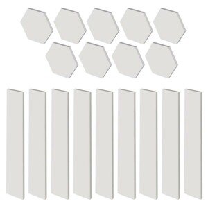GoSmart LED svietidlo Lines white, 9 dielov, 34 W, RGB, stmievateľné, WiFi
