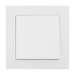 Zapustené podsvietené zvončekové tlačidlo Malta 10A, 250V, WP-6/7M/S, biela