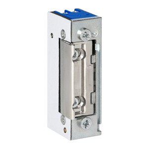 Symmetric electric strike without memory and lock, latch adjustment, low current coil, 280