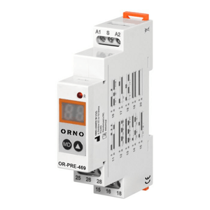 Digitálne časové relé 1 modul, multifunkčné, 0,1 s – 99 dní, 12 – 240 V AC, 16 A, 20 režim