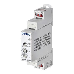 Time relay Economic, 10 functions, universal power supply