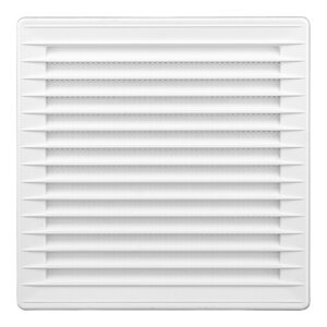 Ventilation grille with net O100, white