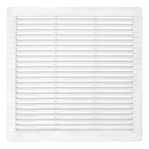 Ventilation grille with lock 250x250, white