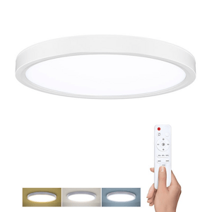 Svietidlo LED stropné s diaľ. ovladačom Estela White, 60W, 4500lm, 50cm, CCT