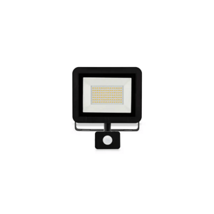 Reflektor so senzorom 50W 6500K (4500 lumens) čierny