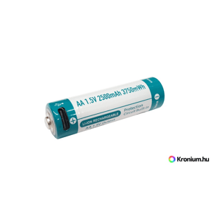 Nabíjateľná USB-C batéria AA 2500 mAh (Li-ion) (KEEPPOWER)