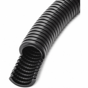 Rúrka/chránička ohybná UV FXP 50mm 750N/5cm PVC -25/+60°C BK/Čierna 25m (UNIVOLT)