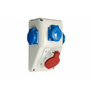 Zásuvka KOMPAKT R-BOX 32A/5P,3x250V IZVZ 3253(PAWBOL)