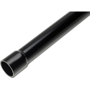 Rúrka/trubka pevná UPRMS 25 PVC BK 1250N s hrdlom, UV stab. čierna 3m, (UNIVOLT)