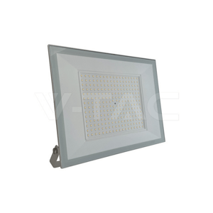 Reflektor LED 200W, 4000K, 19200lm, biely  VT-44208, IP65,110°, 375x30x310mm  (V-TAC)