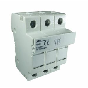 Odpojovač poistkový 10x38mm, 3-pólový 32A 690V, 10X38/3P (XBS)