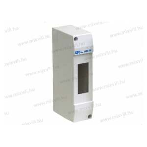 Rozvádzač nástenný bytový 130x33x62mm 1-modulový bez dvierok IP20 plast MK1 (xbs)