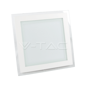 Svietidlo LED 12W, 3000-4500-6000K, 1020lm, 120°, KTS-LP, 160x160, VT-1204G-SQ (V-TAC)