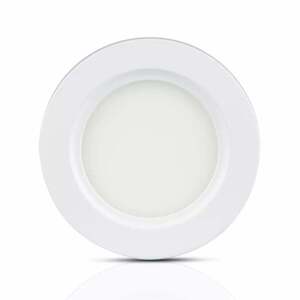 Mini LED panel okrúhly na povrch 8W, 3000K, 800lm, VT-1408RD (V-TAC)