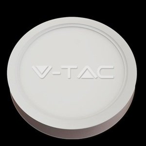 Svietidlo LED 22W, 2700K, 2200lm, IP20, 120°, Al-biela, KTS-LP, O235, VT-1422RD (V-TAC)