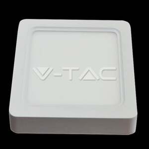 Svietidlo LED 22W, 2700K, 2200lm, IP20, 120°, Al-biela, KTS-LP, 235x235, VT-1422SQ (V-TAC)
