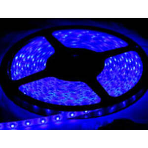 Pásik LED IP65 12V 3,6W, Modrá 400lm, 5m, 60 LED/m, VT-3528 IP65 (V-TAC)
