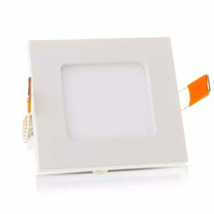 Mini LED panel štvorcový Premium zapustený 6W, 4000K, 420lm, VT-607 (V-TAC)