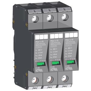 Prepäťová ochrana POm I 3 75kA 280V/25kA (KIWA)
