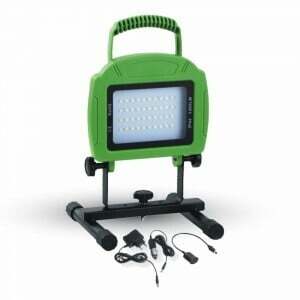 Reflektor LED 20W, 6400K, 1600lm, IP54, 120°, Al-zelená, VS-RE, nabíjat. VT-4822 (V-TAC)