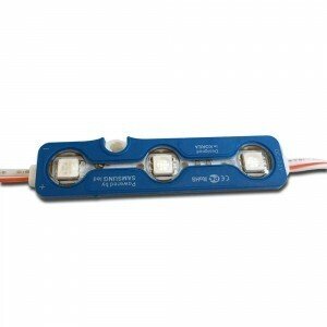 Modul LED IP67 12V 3xLED 1W, Modrá, 66lm, VT-50503 (V-TAC)