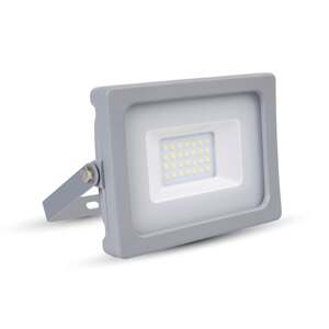 Reflektor LED 10W, 6400K, 800lm, IP65, 100°, Al-sivá, VS-RE, 136x113, VT-4911 (V-TAC)