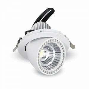 Stropné LED svietidlo zapustené výklopné 33W, 3000K, 2650lm, biele VT-2933 (V-TAC)