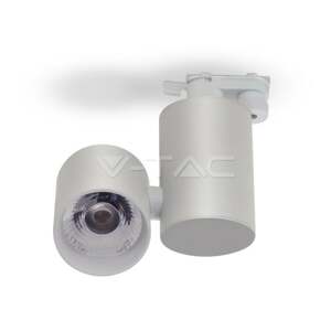Bodové LED lištové svietidlo 4CORE 15W, 4000K, 1350lm, biele VT-4615 (V-TAC)