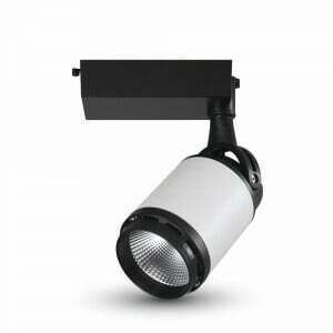 Bodové LED lištové svietidlo 4CORE 35W, 3000K, 2850lm, biela/čiernaVT-4537 (V-TAC)