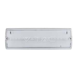 Svietidlo s označením núdzového východu 3W, 6000K, 1500mAh VT-523 (V-TAC)
