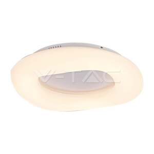 Stropné LED svietidlo okrúhle 600 39W, CCT, 3300lm, stmievateľné, biele VT-7609 (V-TAC)
