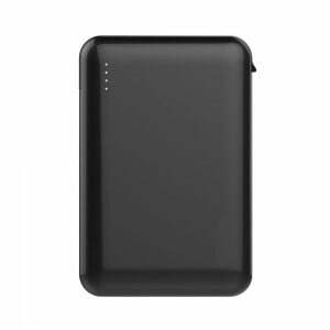 Powerbank so zabudovaným káblom Micro USB a displejom 5000mAh čierny VT-3510 (V-TAC)