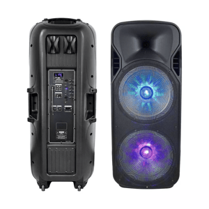 Párty reproduktor bluetooth s mikrofónom a RGB 150W VT-6215-2 (V-TAC)