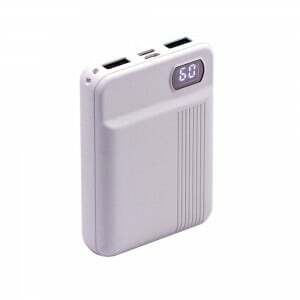 Powerbank 10000mAh biely VT-3504 (V-TAC)