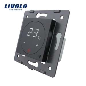 Termostat 16A, digitálny čierny modul (LIVOLO)