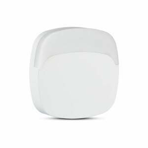 Nočné LED svietidlo do zásuvky štvorcové PRO 0,45W, 3000K, 10lm, VT-82 (V-TAC)
