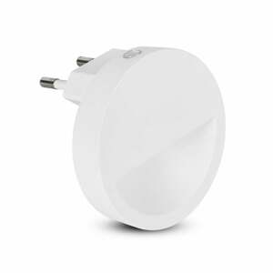 Nočné LED svietidlo do zásuvky okrúhle PRO 0,45W, 3000K, 10lm, VT-86 (V-TAC)