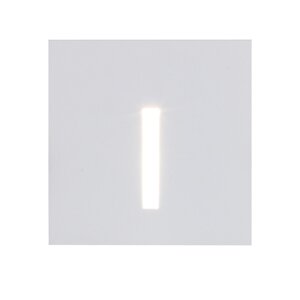 Schodiskové svietidlo LED LINE 2W, 4000K, 120lm, biela SL-LINE-2W-WH-4000K